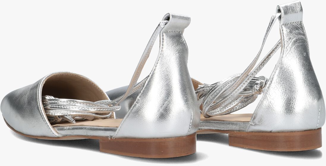 NOTRE-V zilveren notre-v ballerina's vk1114