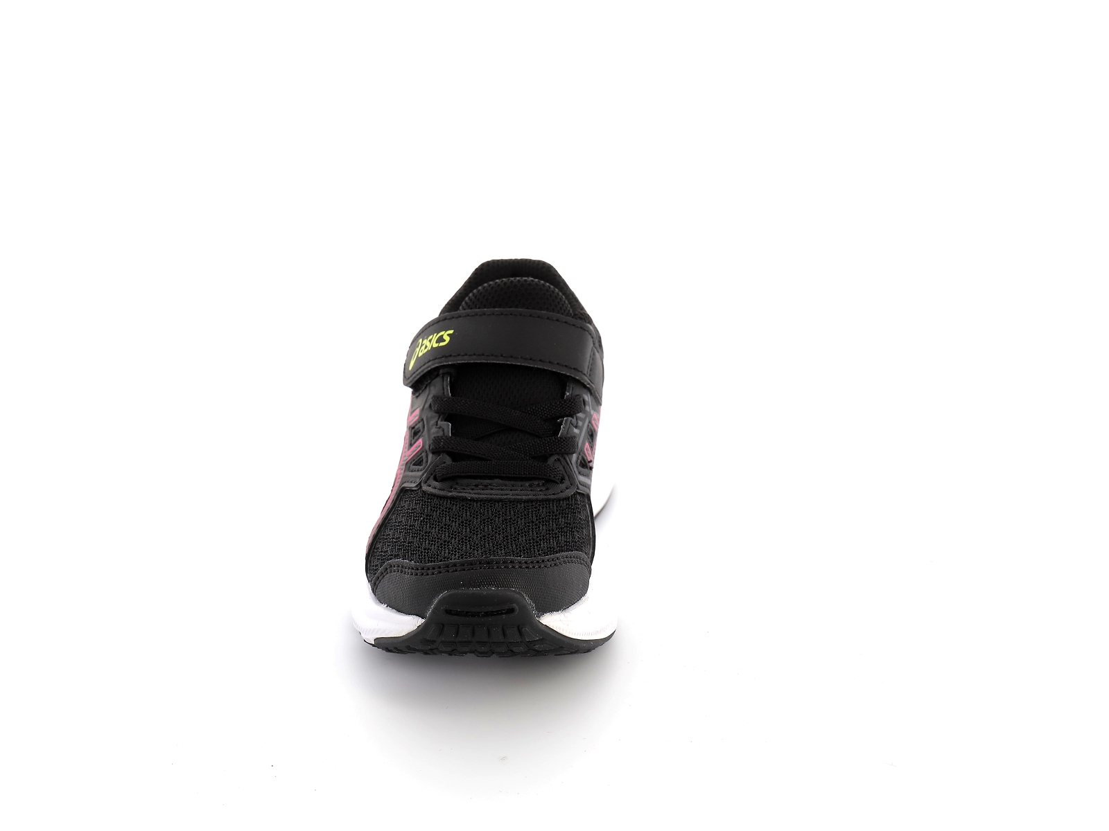 Asics-1014A198 Matières combinées Noir Rose