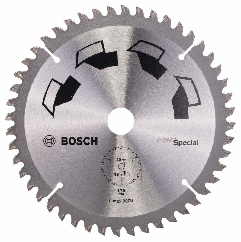 Bosch 2609256888 CIRKELZBL SPECIAL 170X2X20/16,T48