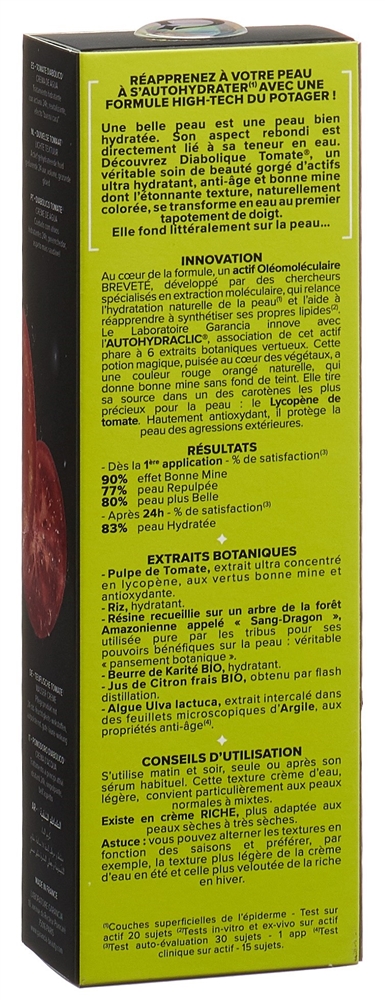 Garancia Diabolique Tomate Crème d'Eau<br>30 ml, Creme