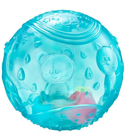 Sophie la Girafe Sinnesball - 12 cm - Türkis Transparent