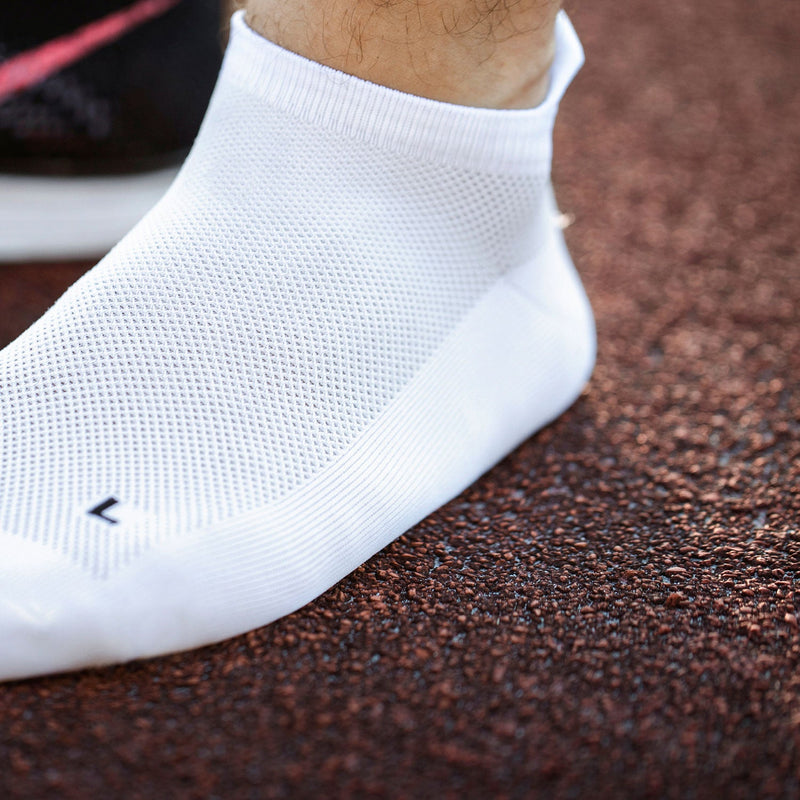Laufsocken Herren & Damen Schwarz-Weiß