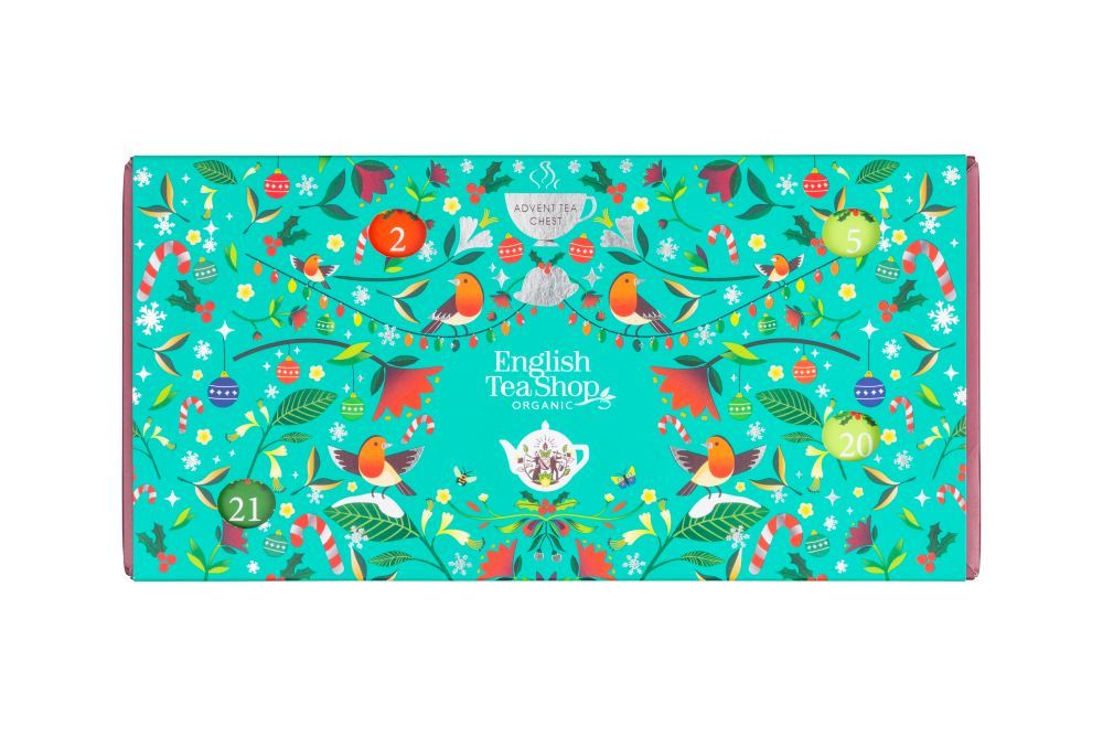English Tea Shop Calendar Chest