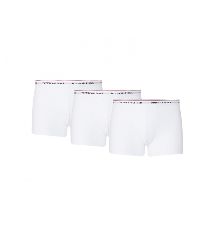Pacote com 3 cuecas boxer Tommy Hilfiger Premium Essential brancas
