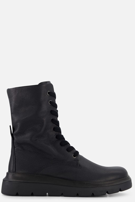 Ecco Nouvelle Veterboots zwart Leer