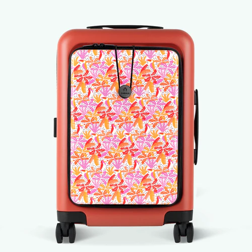 Valise rigide 4 roues LHR Pochette CPH orange
