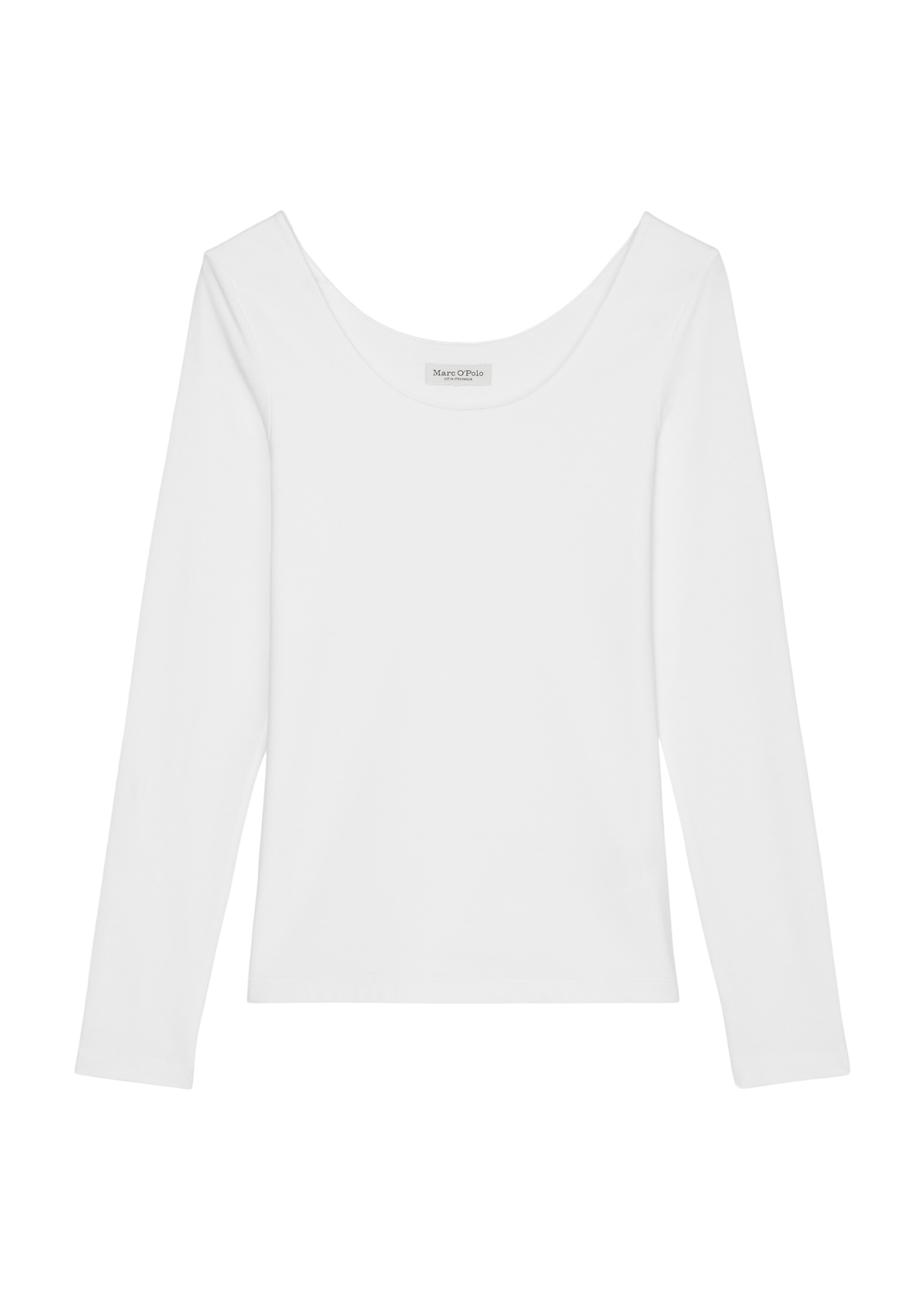 Longsleeve regularaus Stretch-Jersey