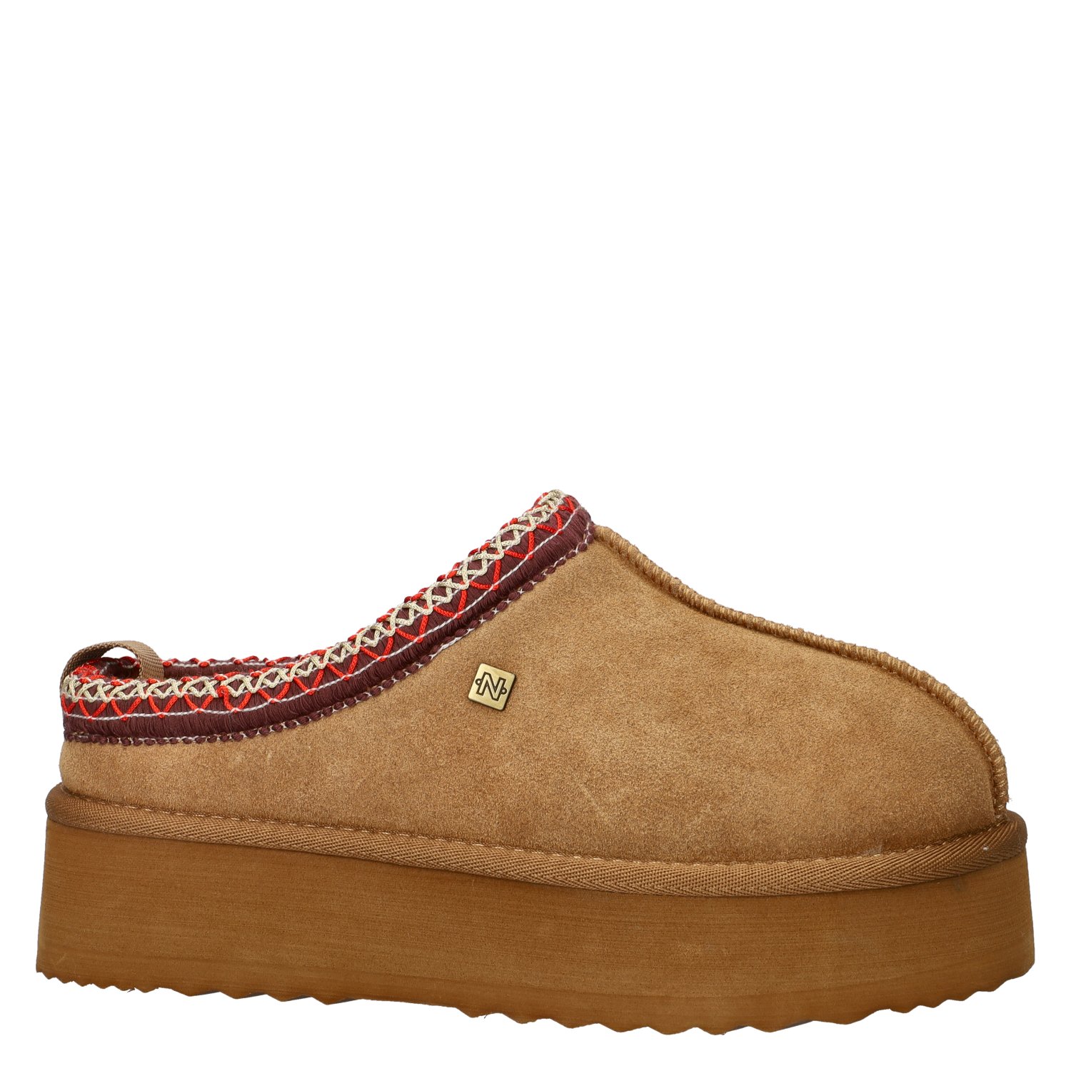 dames pantoffel Nelson Cognac