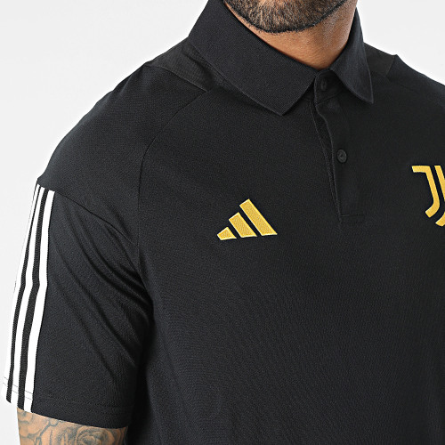 Polo Manches Courtes Juventus HZ5056 Noir