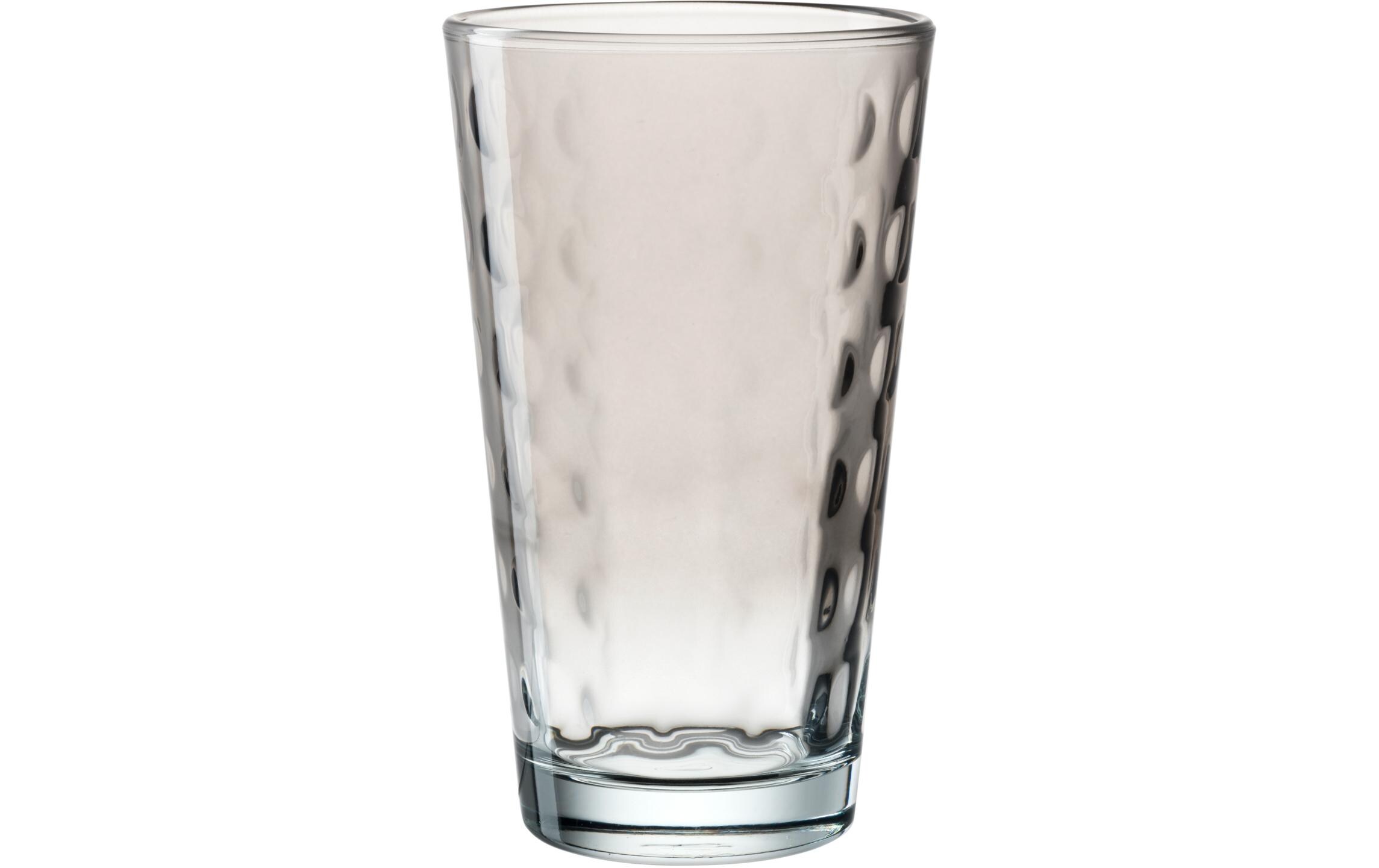 Trinkbecher LD Optic XL 540 ml, 4 Stück, GrauBecher mit grossem Volumen