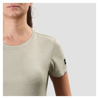 Maillot Manches Courtes De Running Rogelli Distance Taupe Femme