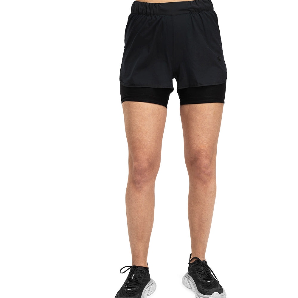 Northug Larvik 2 in 1 Shorts, Dame<br>Stretchy og luftig treningsshorts!