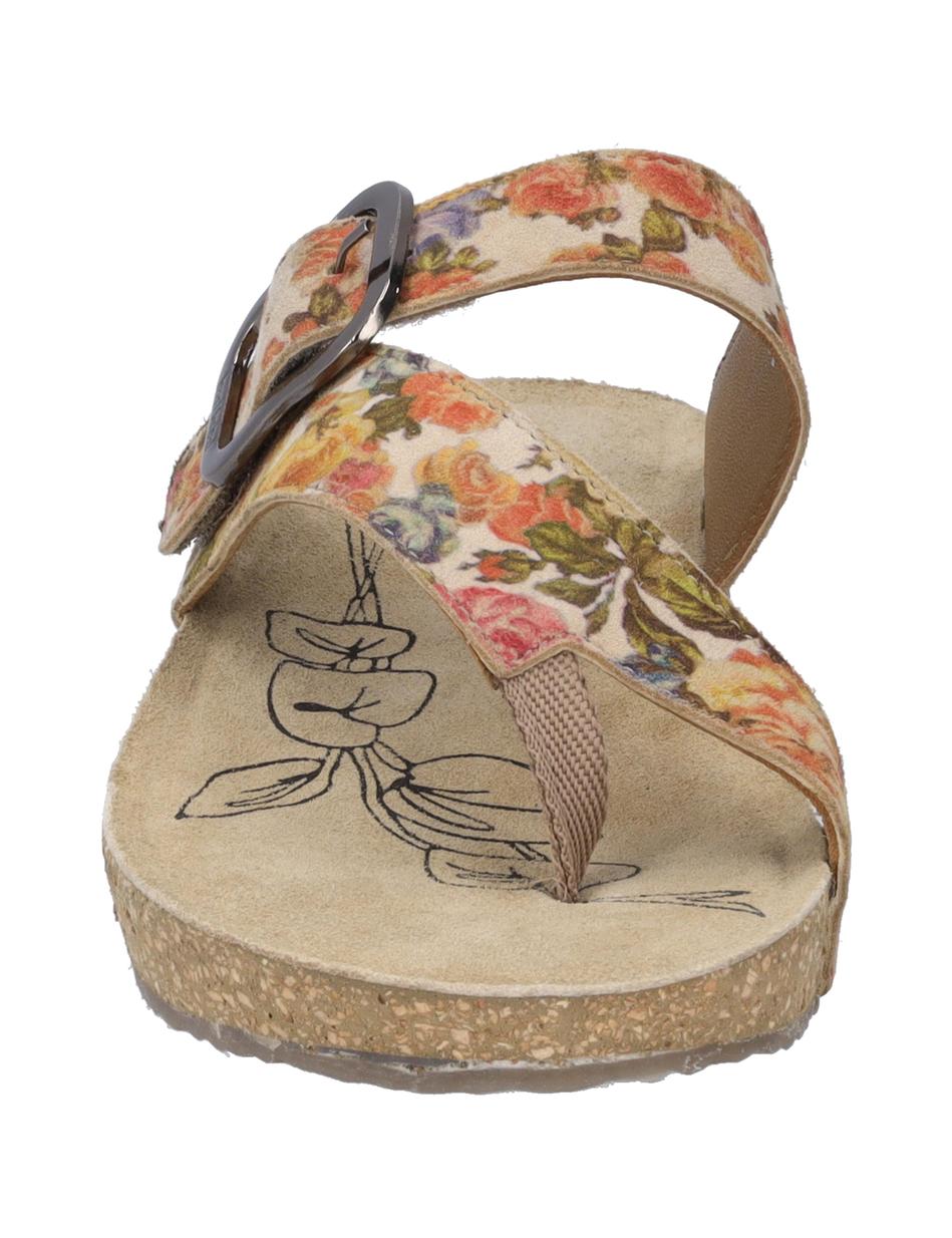 Zehentrenner Tonga 77, beige-multi