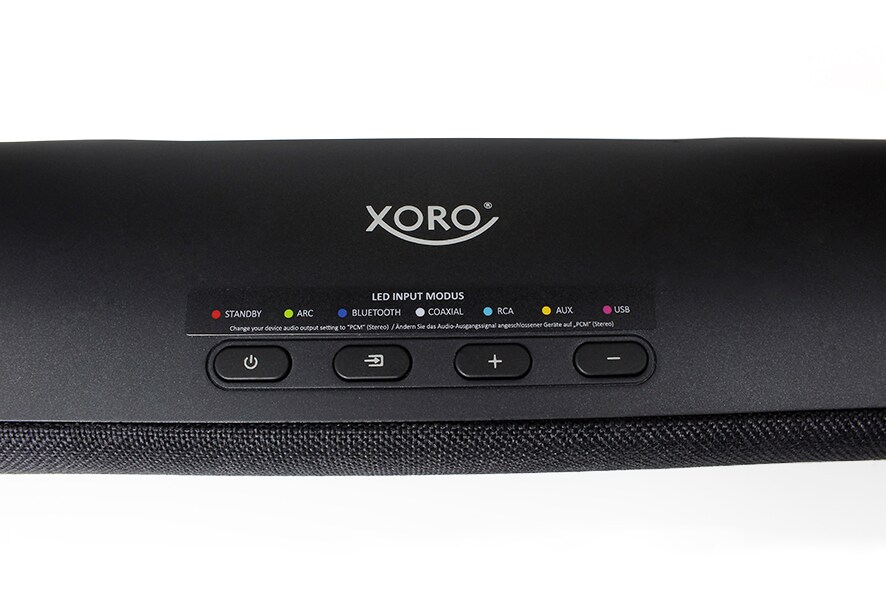 XORO HSB 70 Soundbar 2.0 mit USB, Bluetooth und HDMI