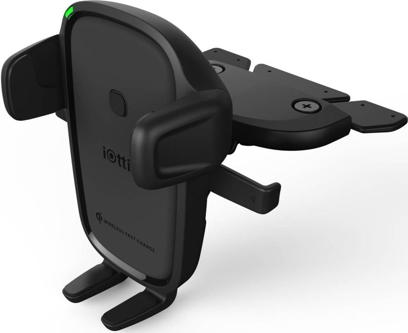 iOttie Easy One Touch Wireless 2 Ventilatierooster / CD Slot Smartphone GSM Telefoonhouder met oplader