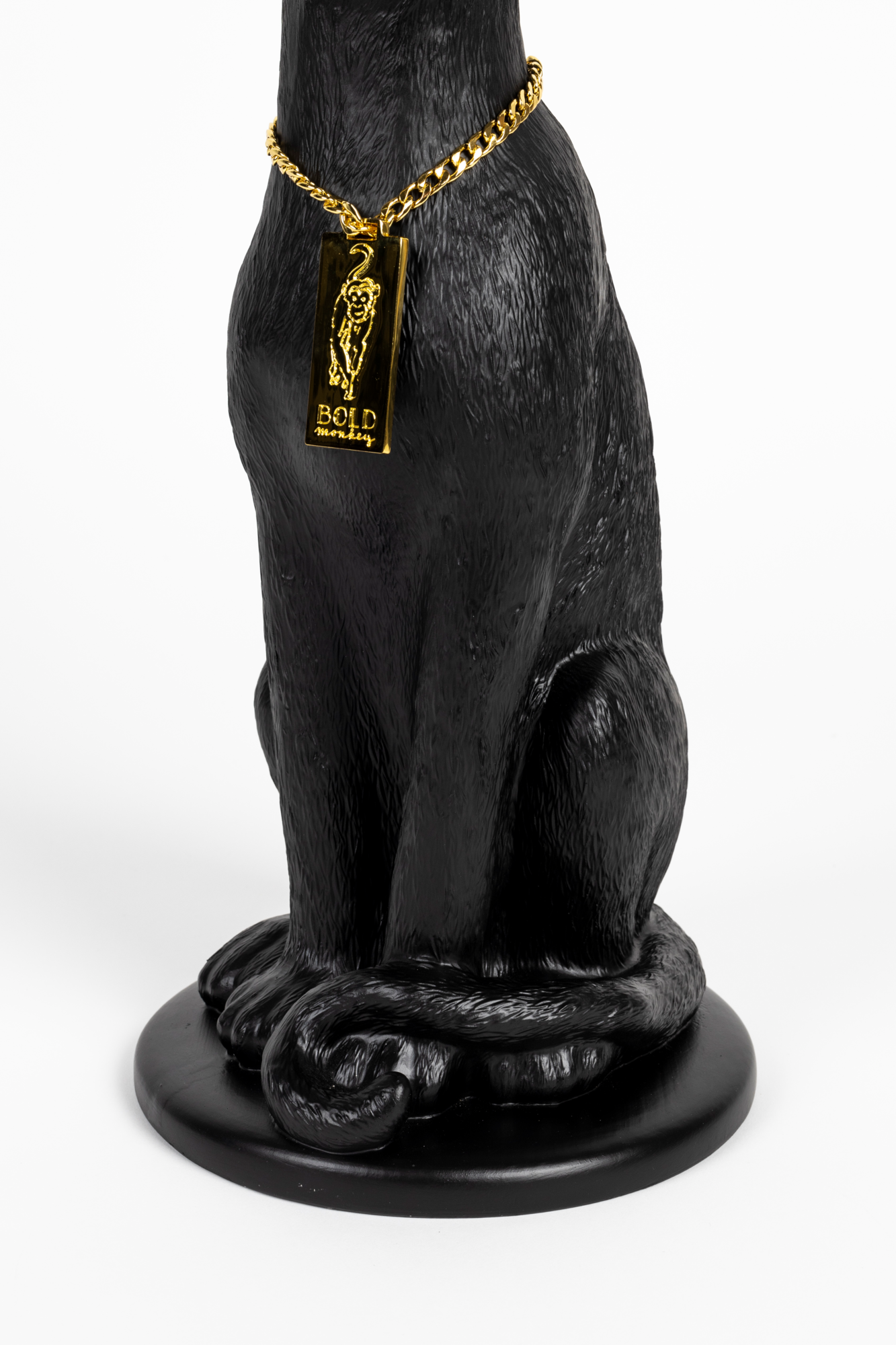 Kaarsenhouder Proudly Crowned Panther zwart