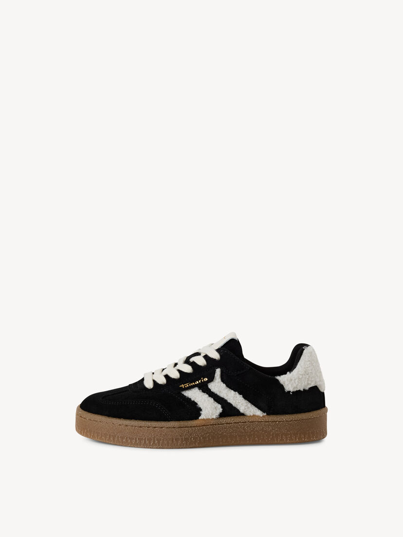 Leren Sneaker - zwart