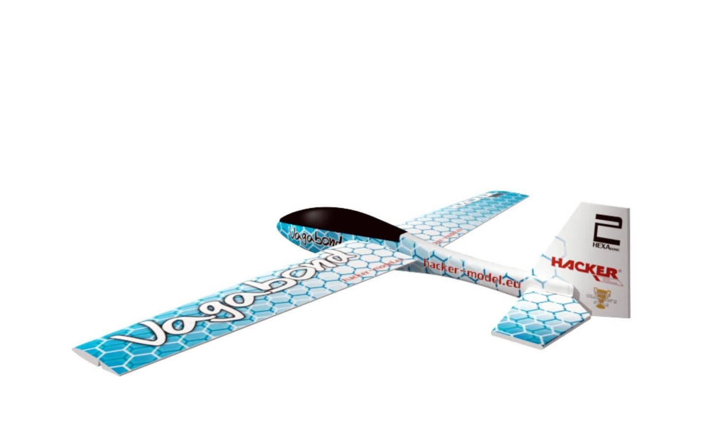 Segler Vagabond 1500 mm Blau, ARF<br>EPP Segelflugmodell mit 1510 mm Spannweite