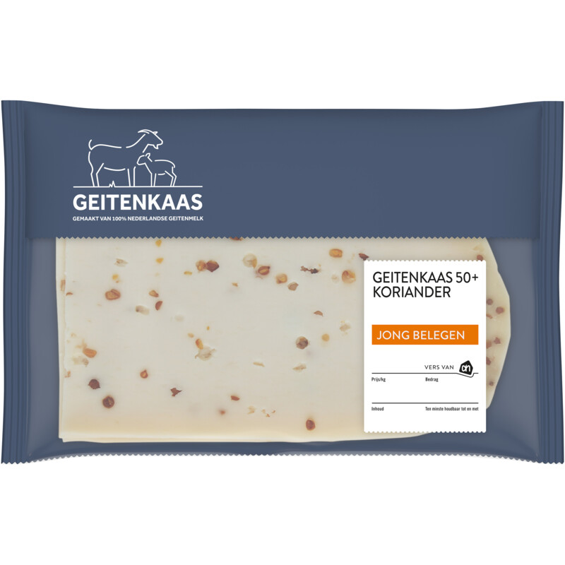 AH Geitenkaas koriander 50+ plak