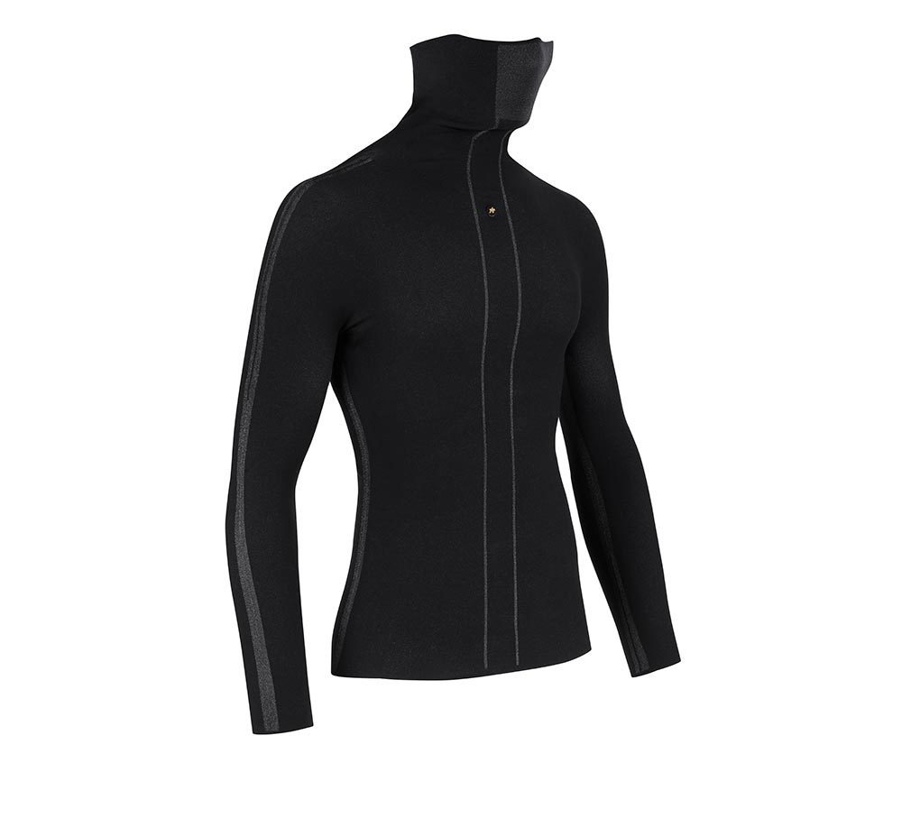Assos GTO DermaSensor Winter Thermoshirt Lange Mouwen Zwart Heren