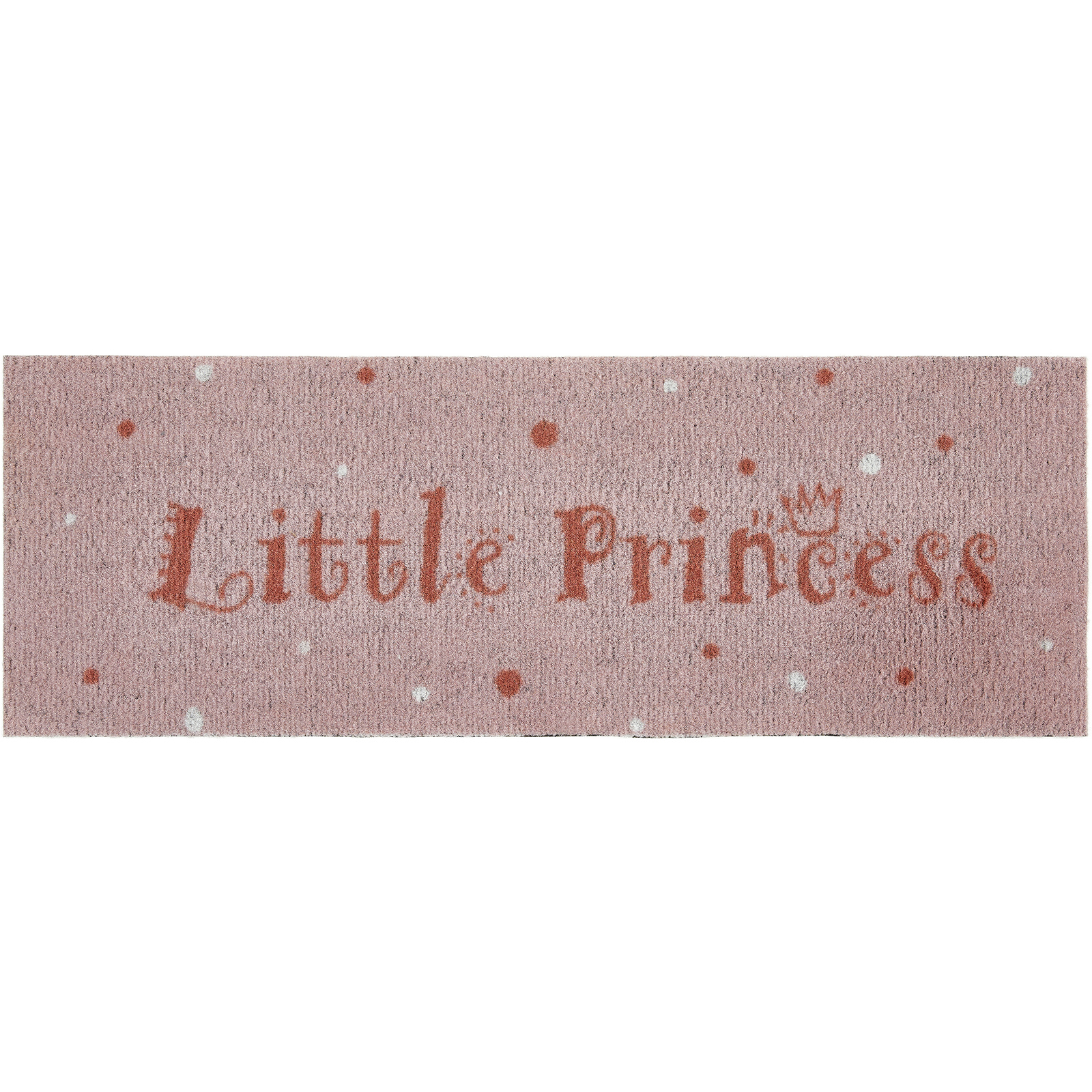 Fußmatte LITTLE PRINCESS - rosa - 26x75 cm