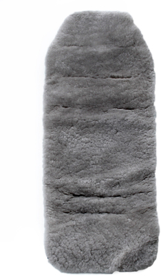 Bozz Sittepute Lammeskinn Klipt, Mid Grey