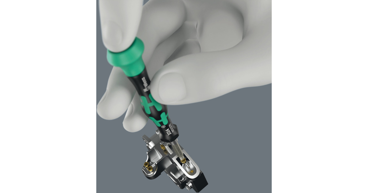 WeraTool-Check Modular Micro 1, 21‑delig bitset  (Zwart/groen)