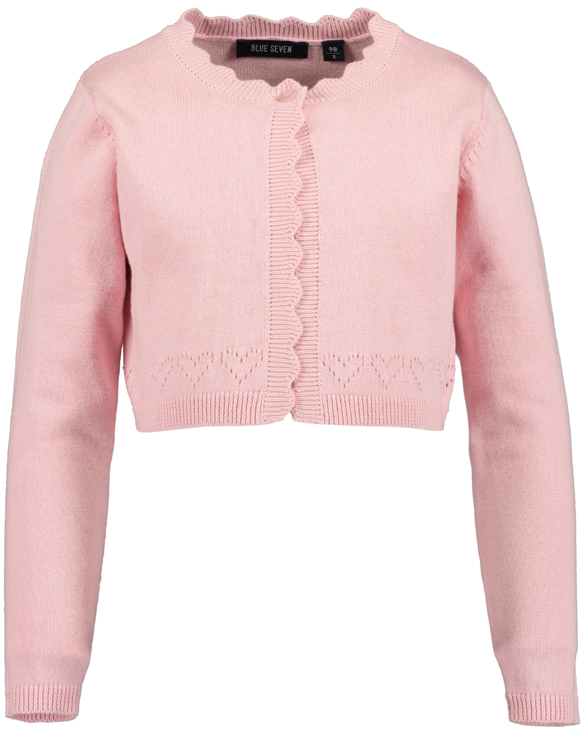 Strick-Bolero HEARTS in rosa