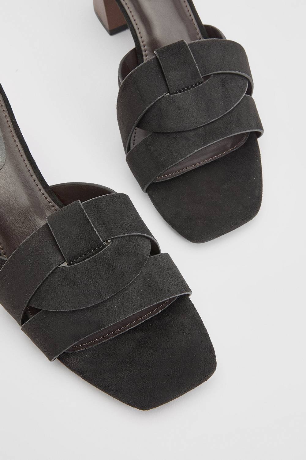 Wallis Mules Brooklyn À Talon Bloc En Synthétique
