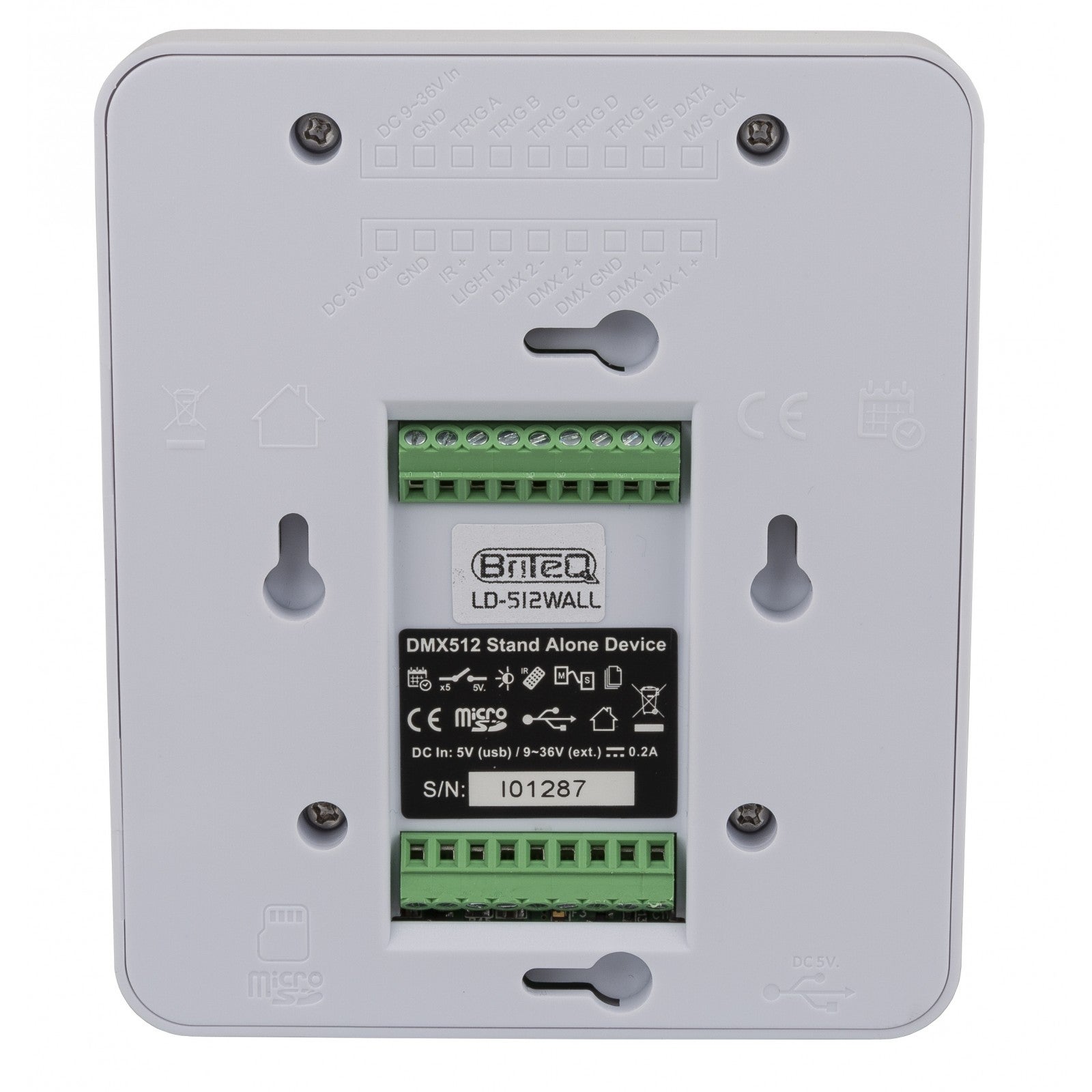 Briteq LD-512WALL+ 512 kanaals DMX interface