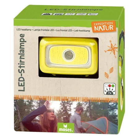 moses. Expedition Natur LED-Stirnlampe