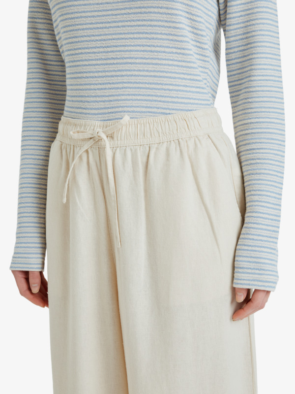 Lekeitio Break Mid Pantalon souple Beige Femme