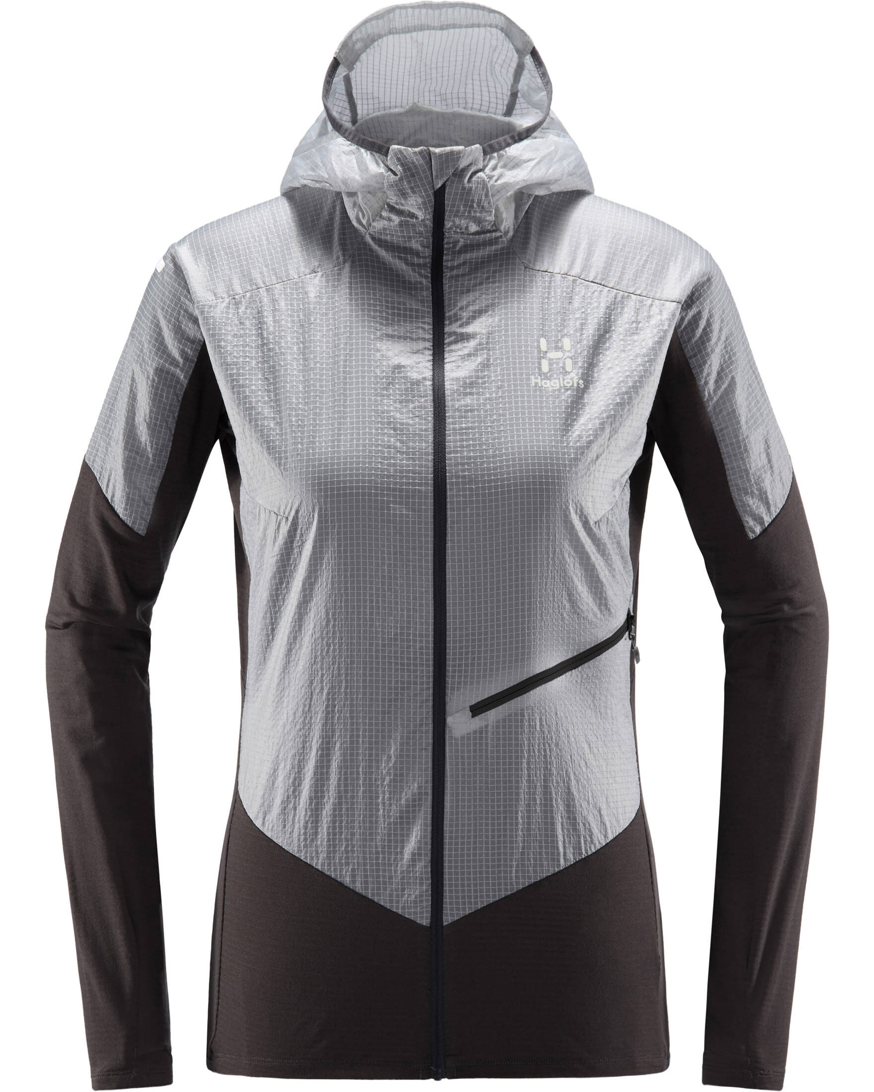 Haglöfs| Damen Fleecejacke L.I.M Hybrid Hood