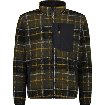 CMP Recycled Wooltech Fleecejacke Kaki / Oil Green Herren