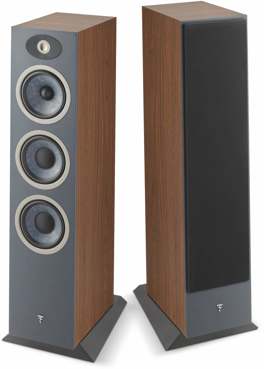 Focal Theva N°3 Bois foncé (la paire) Enceintes colonne
