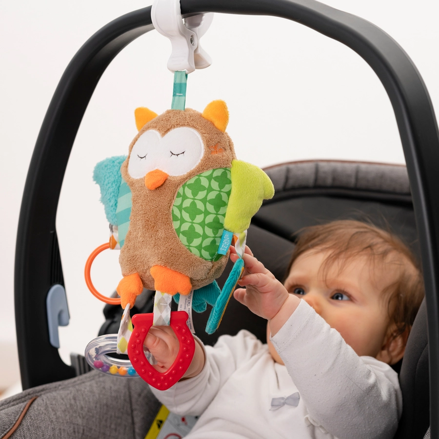 fehn® Activity-Eule mit Klemme Sleeping Forest