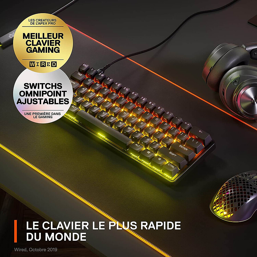 SteelSeries Apex Pro Mini - SteelSeries OmniPoint 2.0