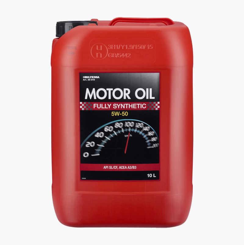 Helsyntetisk motorolje 5W-50, 10 liter
