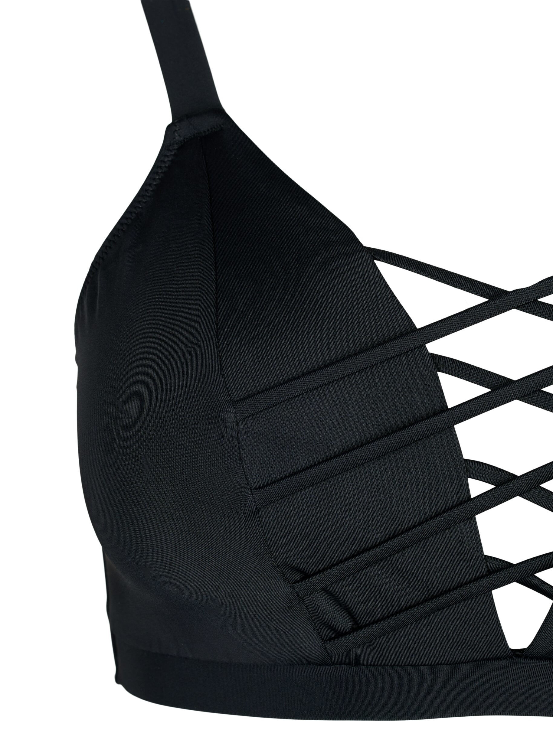 Bikini overdel med stringdetalje