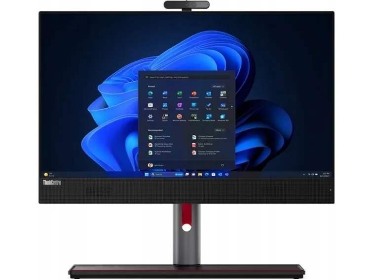 Lenovo ThinkCentre M90a Gen 5 12SH - Alt-i-én med Full Function Monitor-stander - Core i5 i5-14400 / op til 4.7 GHz - RAM 8 GB - SSD 512 GB - TCG Opal Encryption 2, NVMe, Performance - DVD-skriver - UHD Graphics 730 - Gigabit Ethernet, IEEE 802.11ax