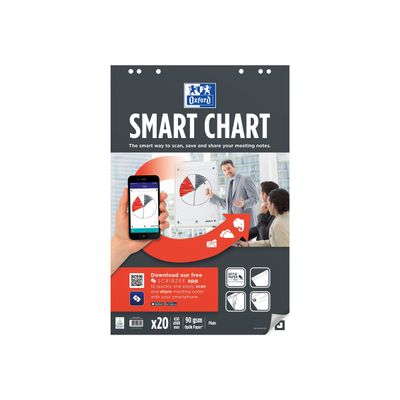 Oxford SmartChart - Recharge pour paperboard - 20 feuilles Scribzee