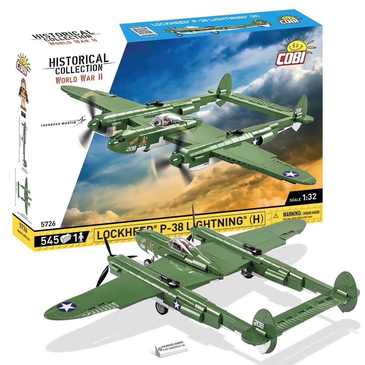 Cobi Lockeheed P-38 Lightning