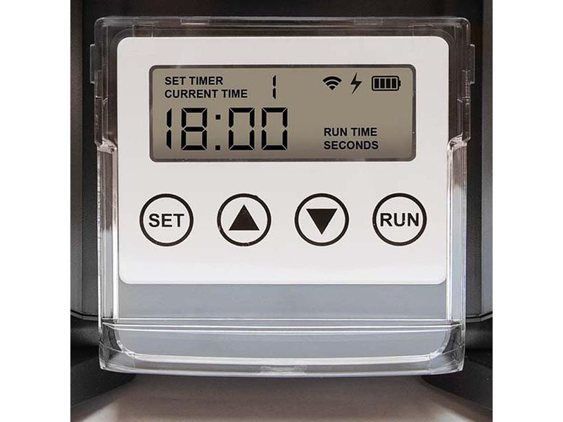 KOBRE®TEC Futterautomat Solar Fish Feeder, 6 l Futtertank