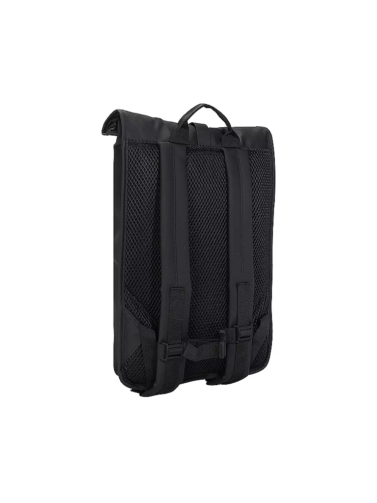 RAINS Rucksack ROLLTOP W3 schwarz