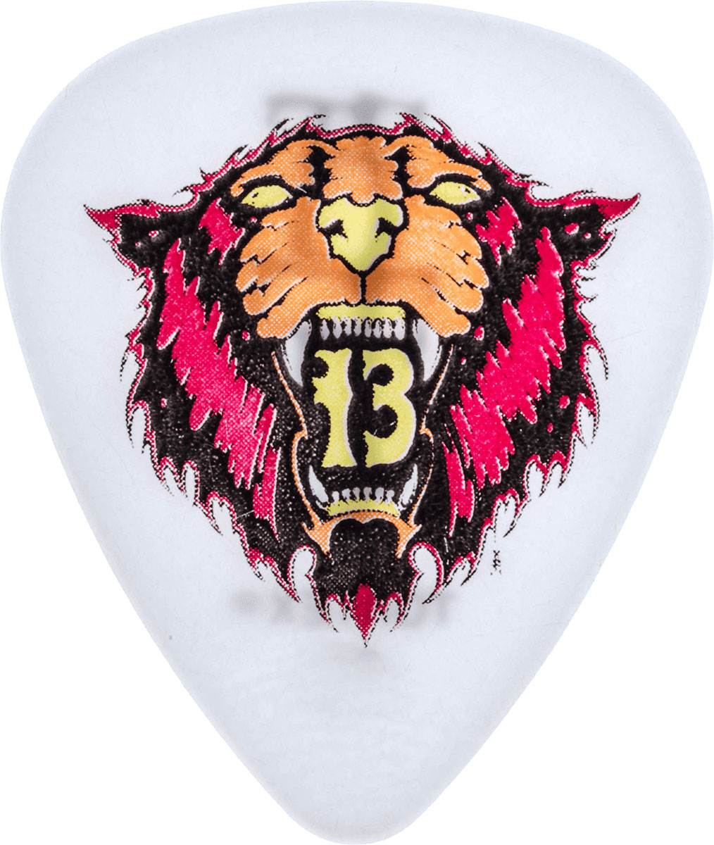 Jim Dunlop Blackline Ii Alan Forbes, 36 Pack, Tiger, White 0.73 Mm - Médiators