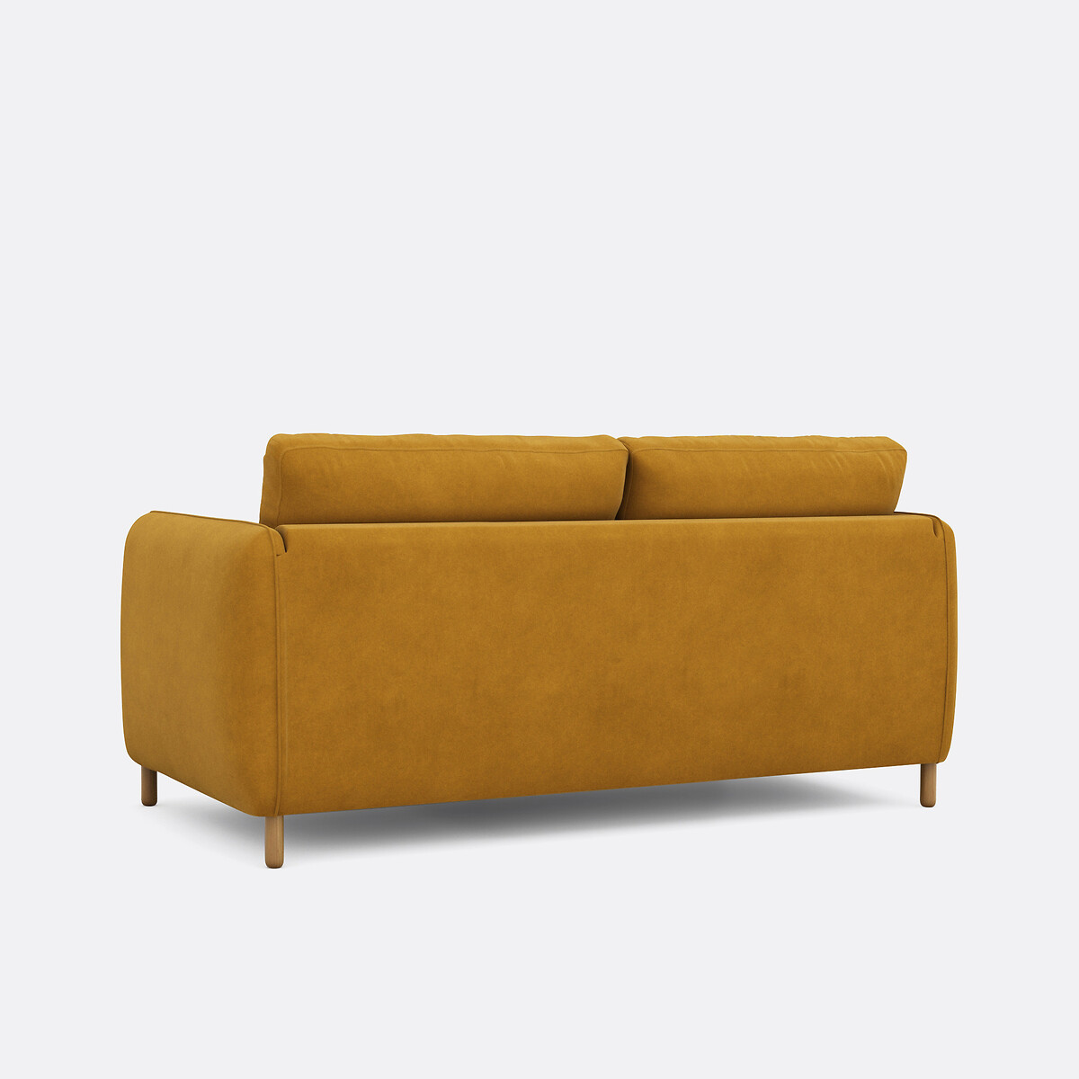 LA REDOUTE INTERIEURS<br>Sofá de veludo, 3 lugares, Loméo