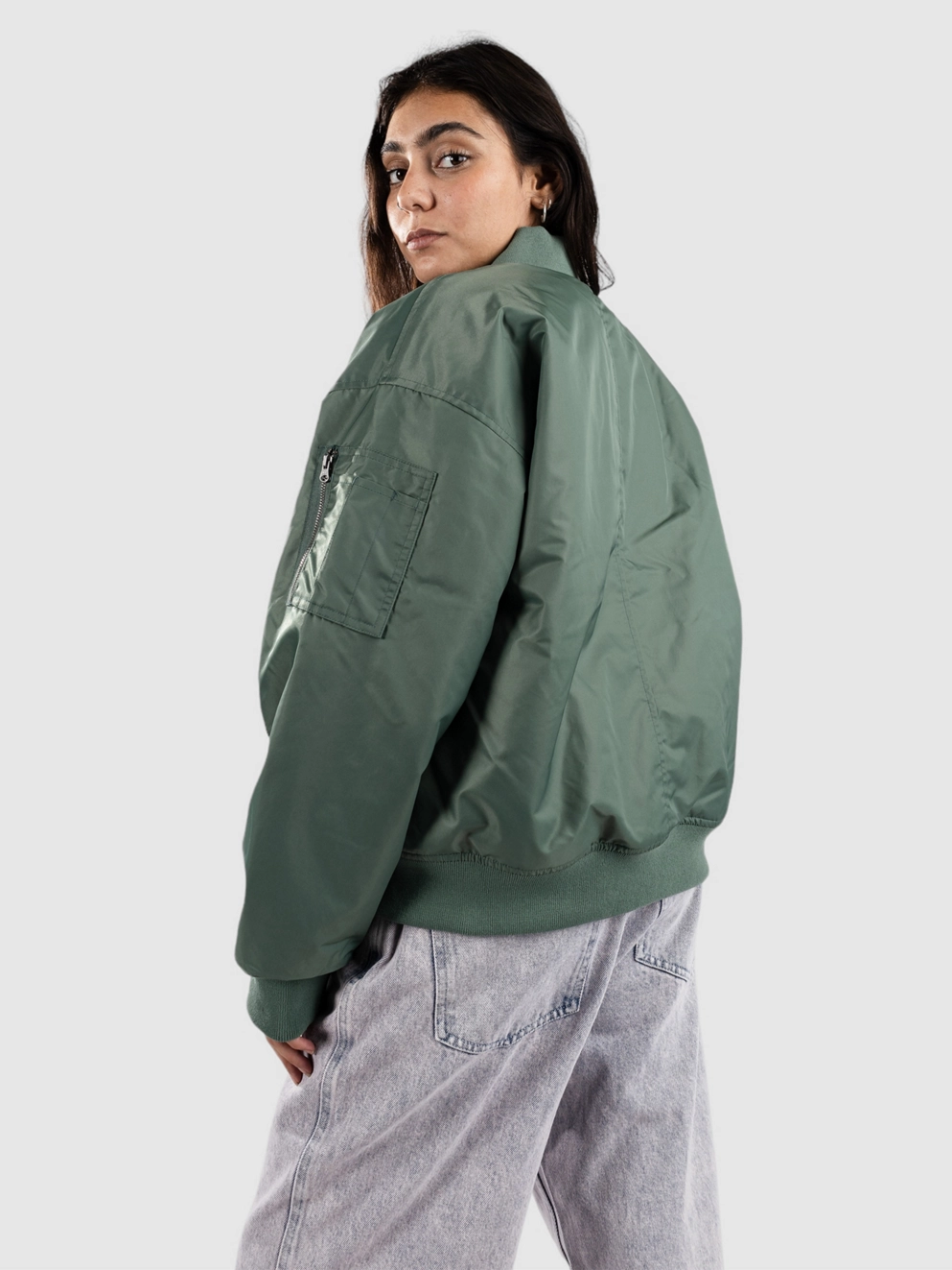Vans Bennett Bomber Jacket dark forest