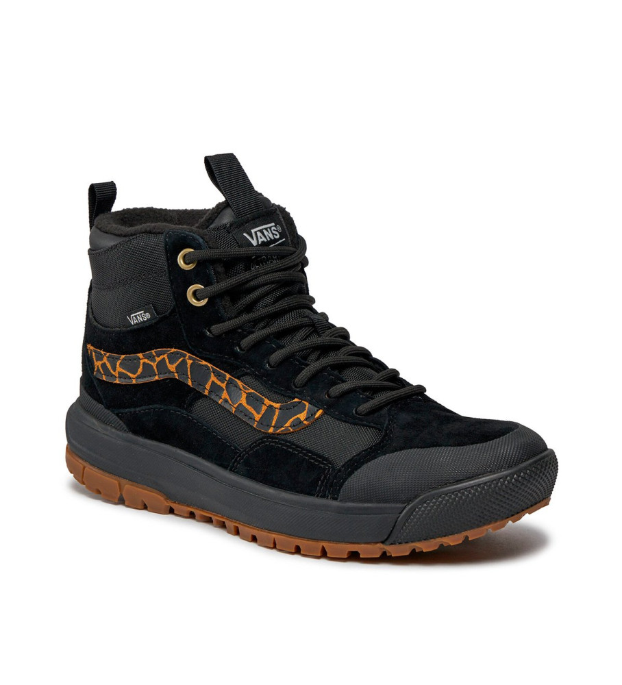 Tênis Vans UA Ultrarange Exo Hi MTE-1 Giraffe em couro preto