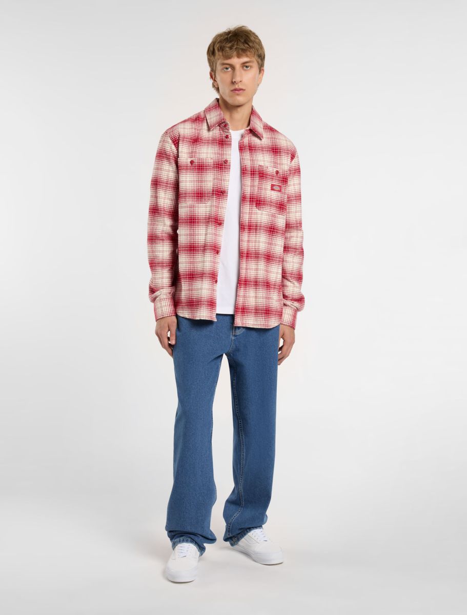 Dickies Evansville LS English Red