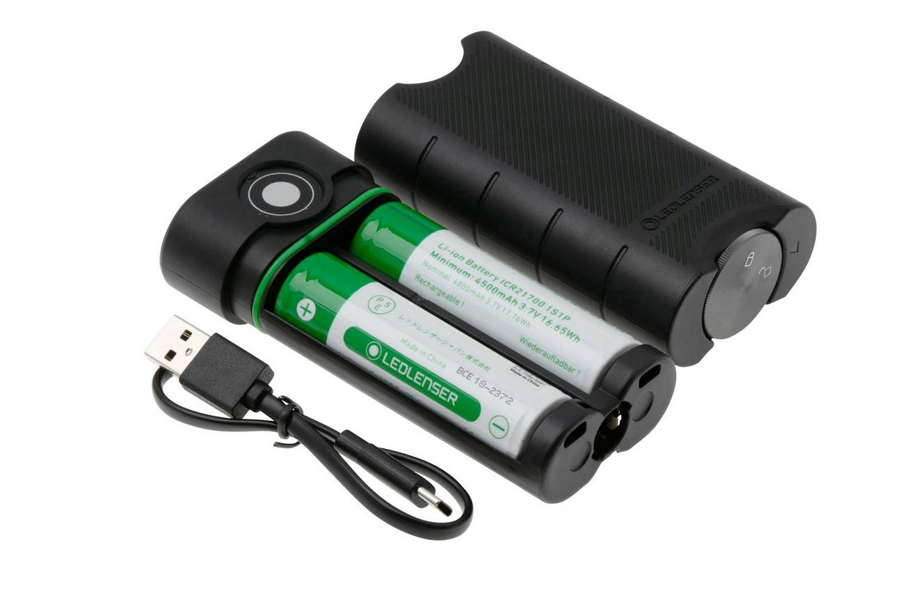Ledlenser Flex 10 Powerbank met oplaadbare accu's, 9000 mAh